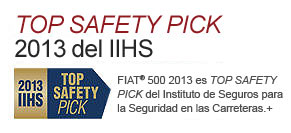 TOP SAFETY PICK 2012 DEL IIHS