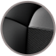 El tapizado en cuero deportivo negro se encuentra disponible en el FIAT® 500X Sport